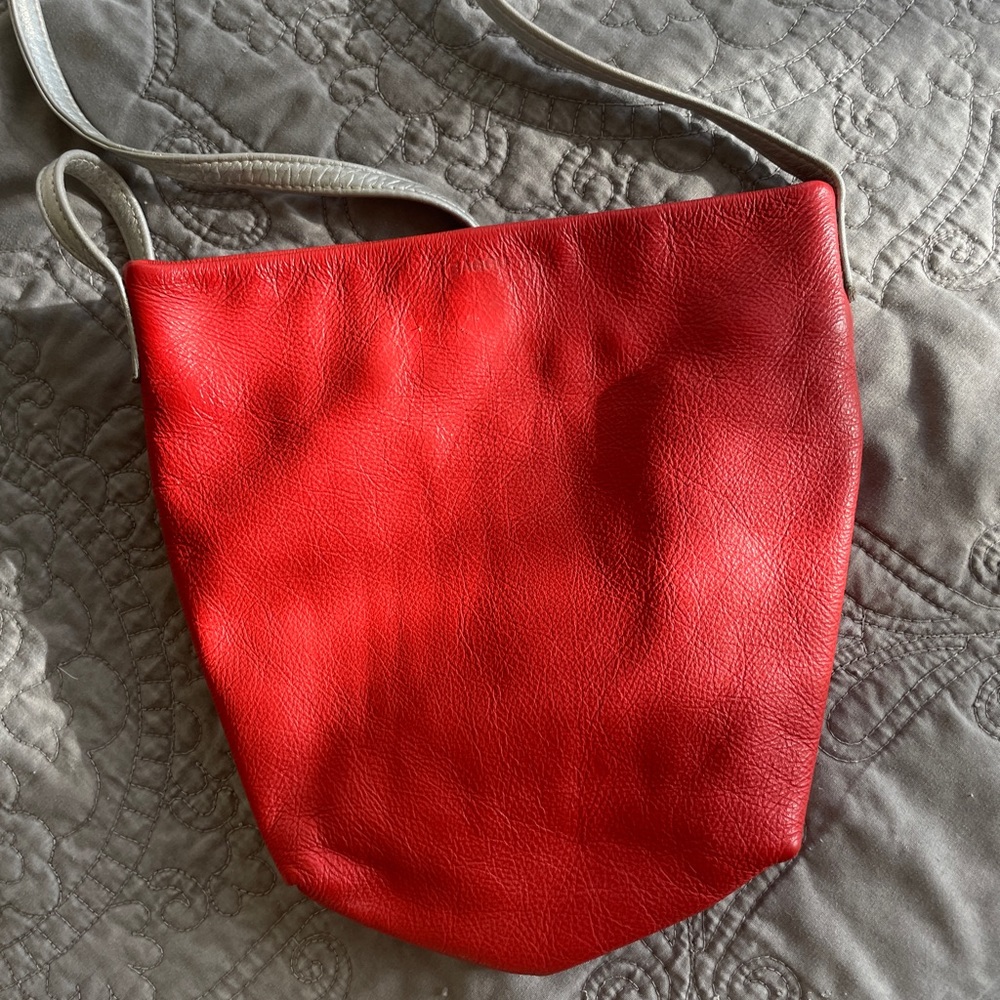 Vintage BAGGU Leather Crossbody